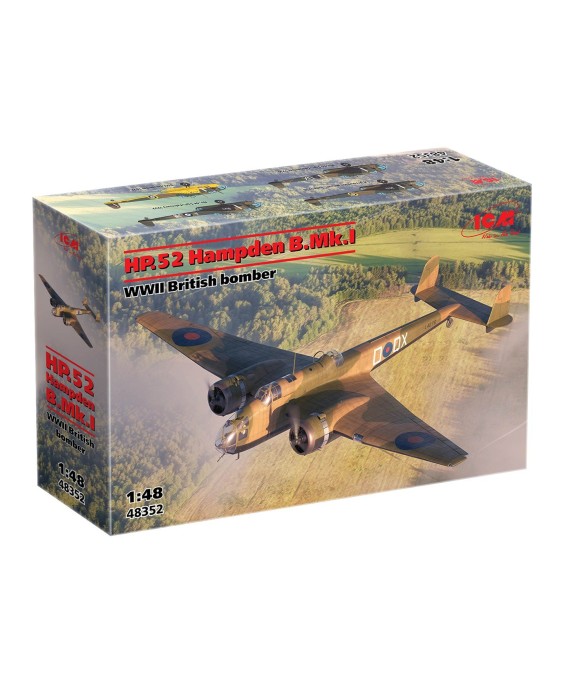 ICM HP.52 Hampden B.Mk.I 1/48