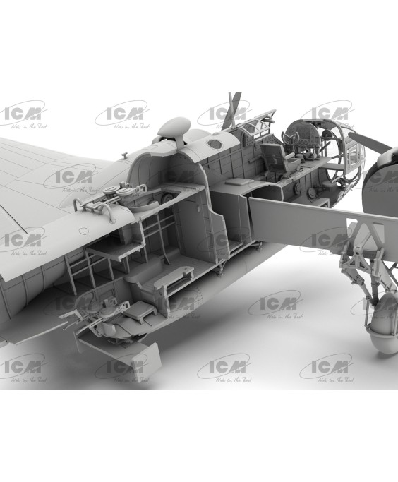 ICM modelis HP.52 Hampden TB.Mk.I 1/48