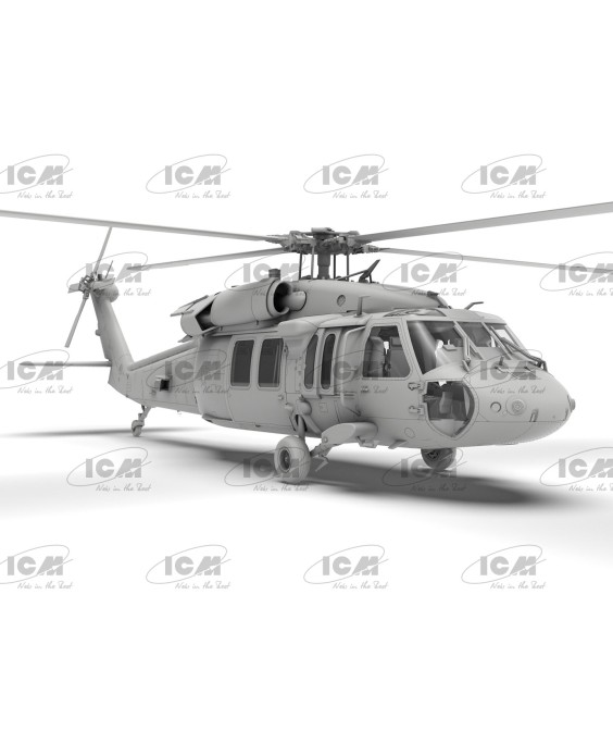ICM modelis UH-60A Black Hawk 1/48