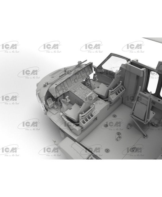ICM modelis UH-60A Black Hawk 1/48