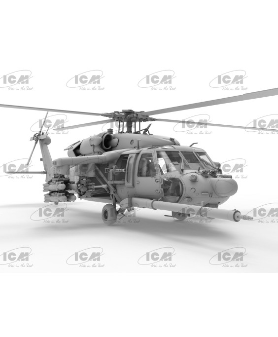 ICM MH-60L DAP US Special Forces Attack Helicopter 1/48 