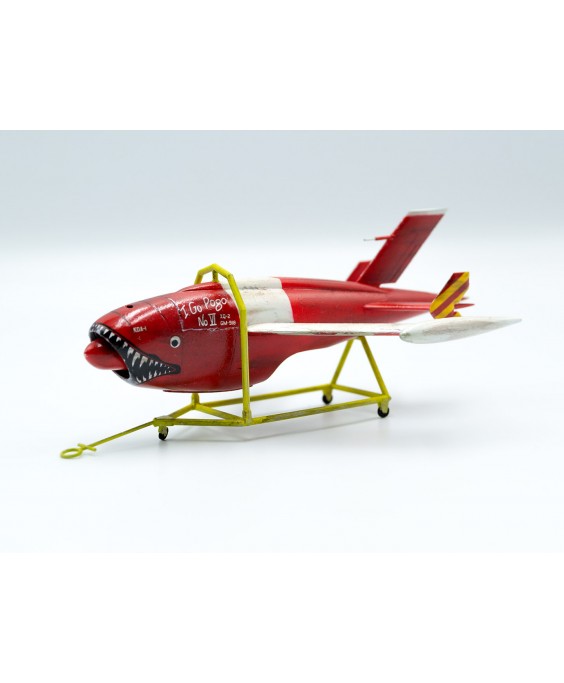 ICM modelis Q-2A (AQM-34B) Firebee with trailer (1 airplane and trailer) 1/48 ICM modelis Q-2A (AQM-34B) Firebee with trailer (1 airplane and trailer) 1/48
