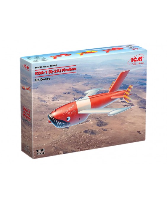 ICM modelis KDA-1(Q-2A) Firebee US Drone 1/48