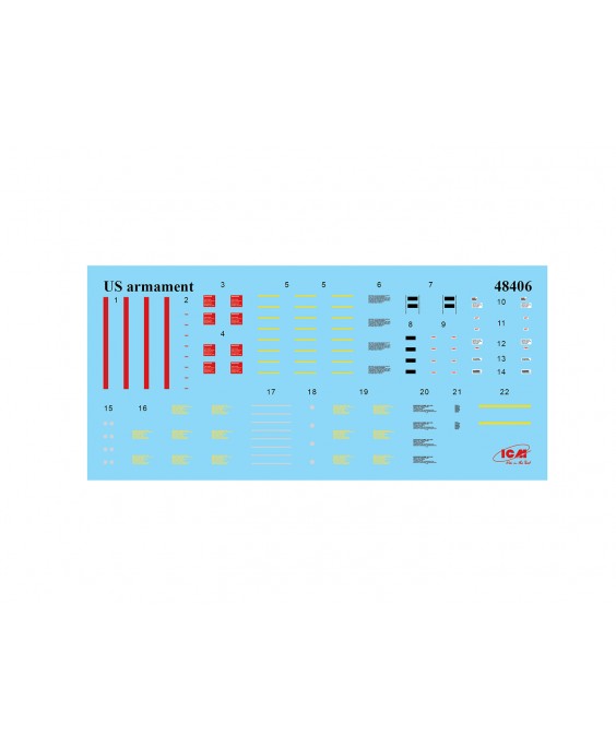 ICM US Aviation Armament 1/48 ICM US Aviation Armament 1/48