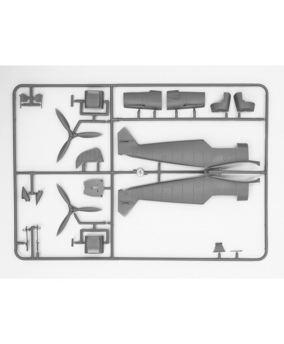 ICM modelis Bf 109F-2 with German Pilots and Ground Personnel 1/48