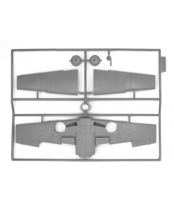 ICM modelis Bf 109F-2 with German Pilots and Ground Personnel 1/48