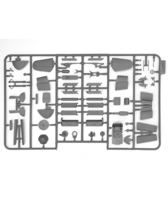 ICM modelis Bf 109F-2 with German Pilots and Ground Personnel 1/48