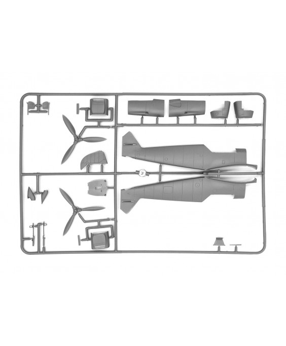 ICM modelis Bf 109F-4 with German Luftwaffe Personnel 1/48 ICM modelis Bf 109F-4 with German Luftwaffe Personnel 1/48