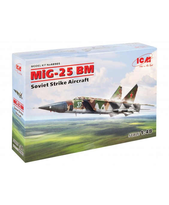 ICM modelis MiG-25 BM, Soviet Strike Aircraft 1/48