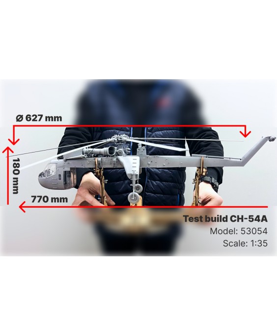 ICM modelis Sikorsky CH-54A Tarhe 1/35