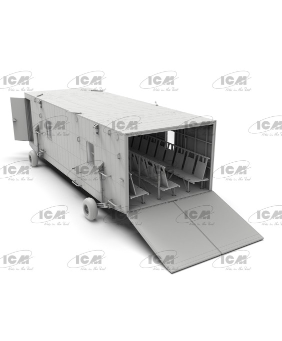 ICM Universal Military Pod and M8A1 US Landing Mat 1/35