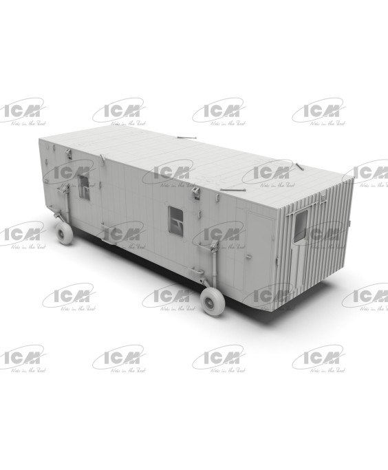 ICM Universal Military Pod and M8A1 US Landing Mat 1/35