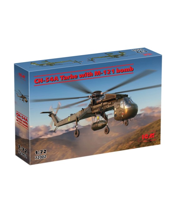 ICM Sikorsky CH-54A Tarhe with M-121 bomb 1/72