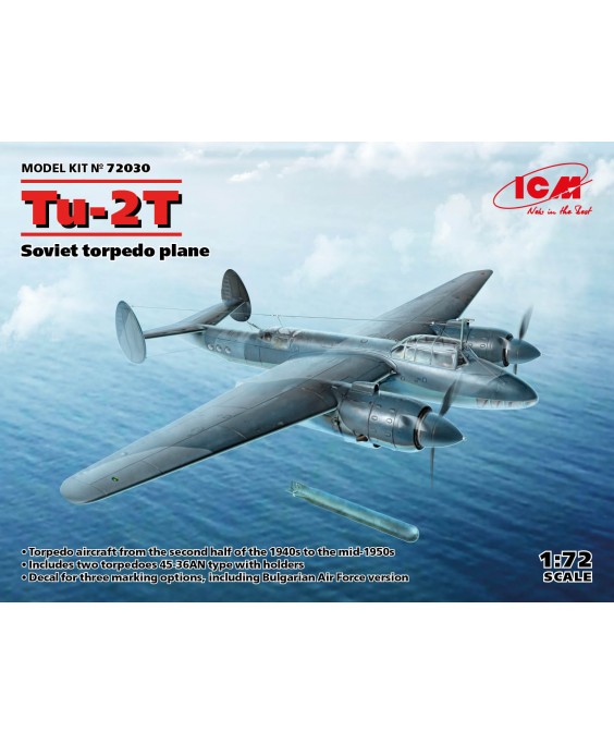 ICM modelis Tu-2T 1/72