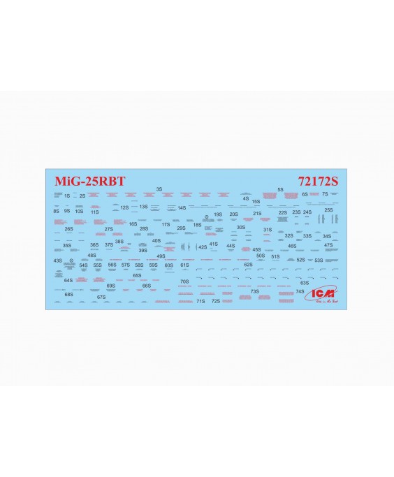 ICM modelis MiG-25 RBT 1/72 ICM modelis MiG-25 RBT 1/72