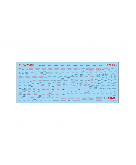 ICM modelis MiG-25 RB 1/72