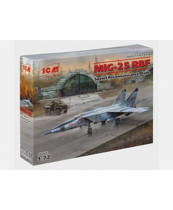ICM modelis MiG-25 RBF, Soviet Reconnaissance Plane 1/72