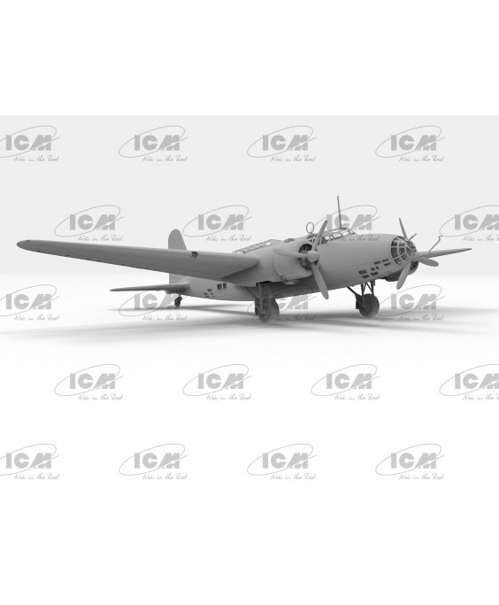 ICM modelis Ki-21-Ib Sally, Japanese Heavy bomber 1/72