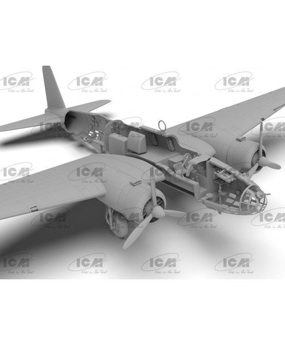ICM modelis Ki-21-Ib Sally, Japanese Heavy bomber 1/72