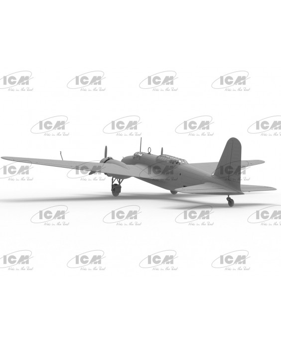 ICM modelis Ki-21-Ia Sally, Japanese Heavy Bomber 1/72
