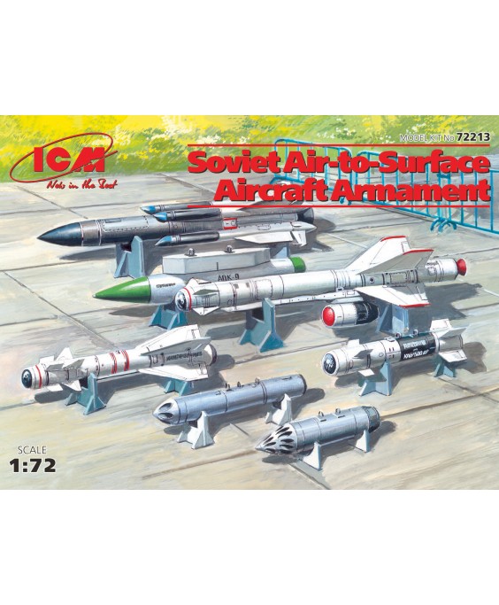 ICM Soviet Air-to-Surface Aircraft Armament 1/72