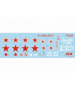 ICM modelis U-2/Po-2VS, WWII Soviet Light Night Bomber 1/72