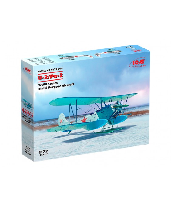 ICM modelis U-2/Po-2, WWII Soviet Multi-Purpose Aircraft 1/72