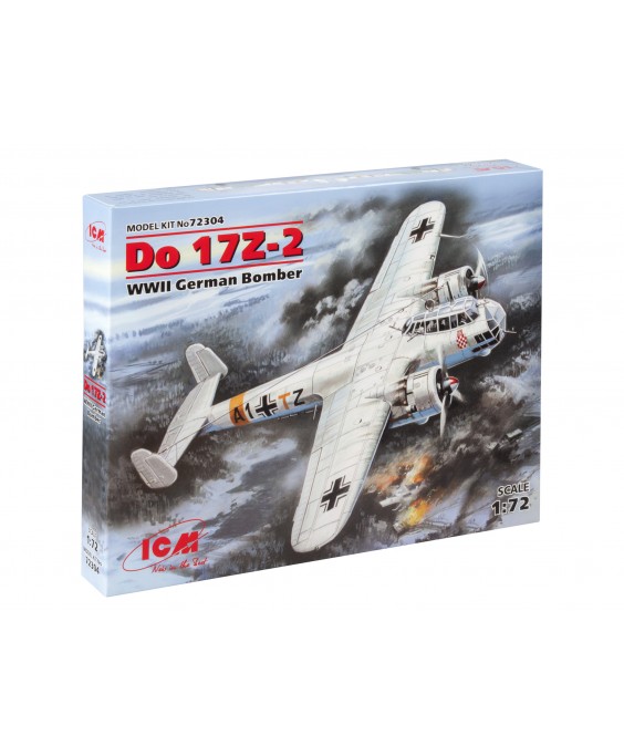 ICM modelis Do 17Z-2, WWII German Bomber 1/72