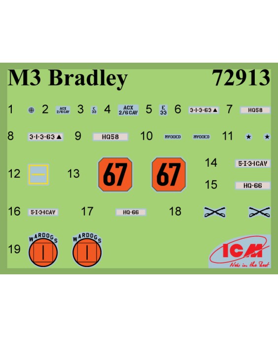 ICM  M3 Bradley 1/72