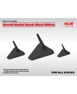 ICM modelis Aircraft Models Stands (Black Edition)
