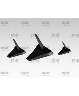 ICM modelis Aircraft Models Stands (Black Edition)