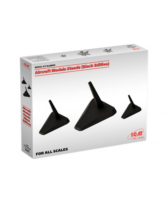 ICM modelis Aircraft Models Stands (Black Edition)