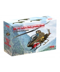 ICM modelis AH-1G Cobra (late production), US Attack Helicopter 1/32