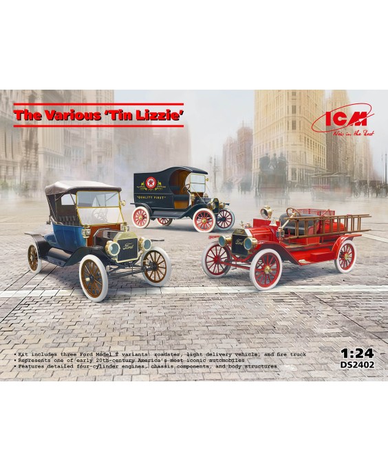 ICM modelis The Various ‘Tin Lizzie’ 1/24