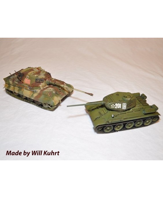 ICM modelis Battle of Berlin (April 1945) (T-34-85, King Tiger) 1/35 ICM modelis Battle of Berlin (April 1945) (T-34-85, King Tiger) 1/35