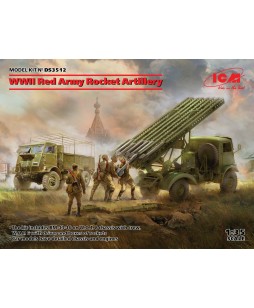 ICM modelis WWII Red Army Rocket Artillery 1/35