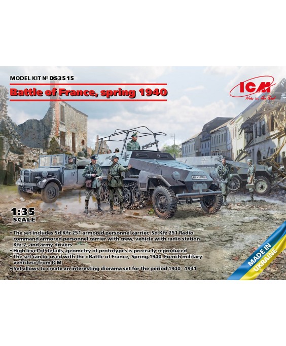 ICM modelis Battle of France, spring 1940 1/35