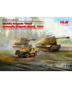ICM modelis Mobile brigade ‘West’ (Schnelle Brigade West), 1943 1/35