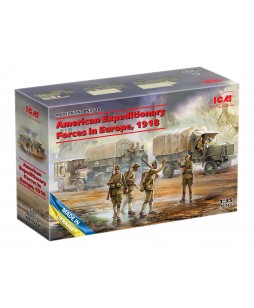 ICM modelis American Expeditionary Forces in Europe, 1918 1/35