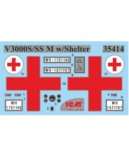 ICM modeliai Wehrmacht Maultiers 1/35