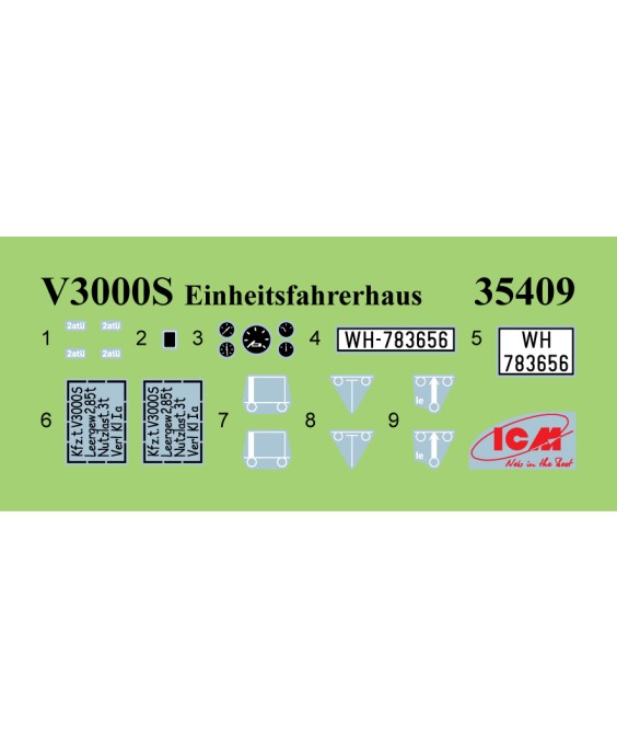 ICM modeliai Wehrmacht Maultiers 1/35