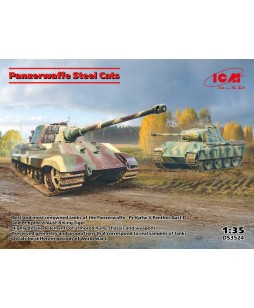 ICM modeliai Panzerwaffe Steel Cats 1/35