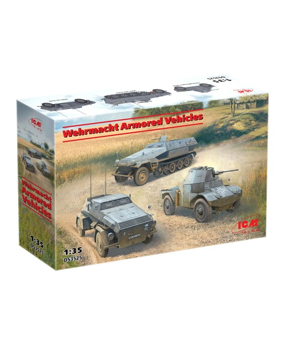 ICM Wehrmacht Armored Vehicles 1/35