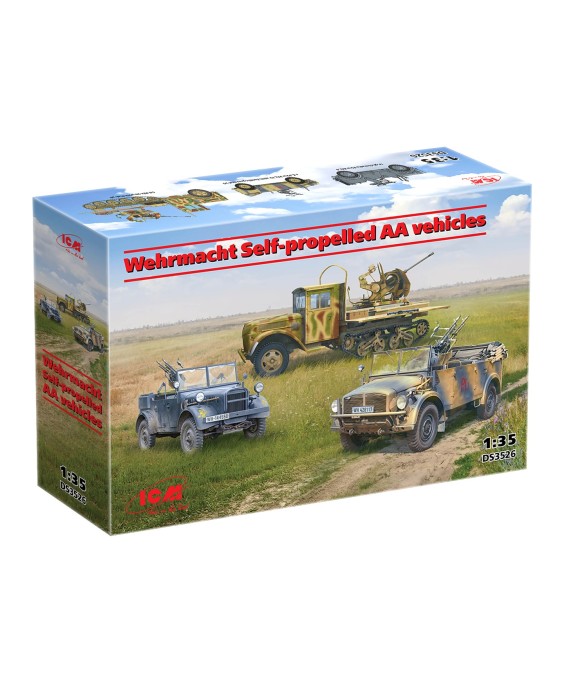 ICM Wehrmacht Self-propelled AA vehicles 1/35