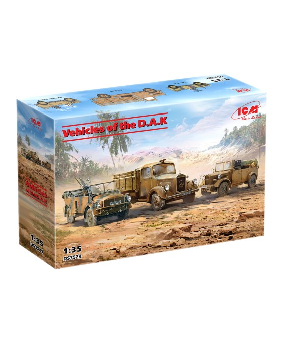 ICM Vehicles of the D.A.K 1/35