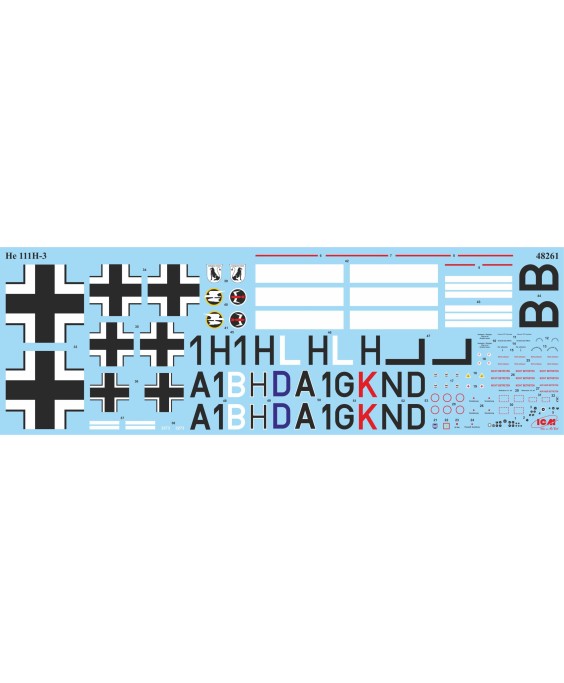 ICM Airfield of the Luftwaffe bomber group 1/48
