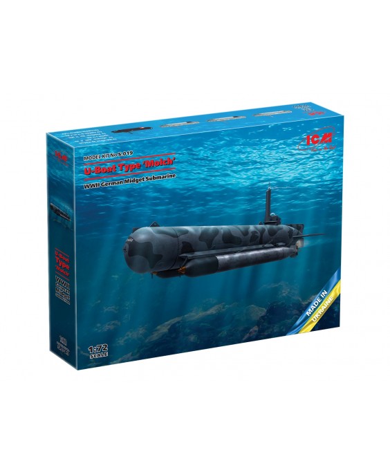ICM modelis U-Boat Type ‘Molch’ 1/72