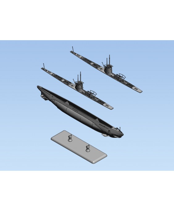 ICM modelis U-Boat Type IIB (1939) German Submarine 1/144