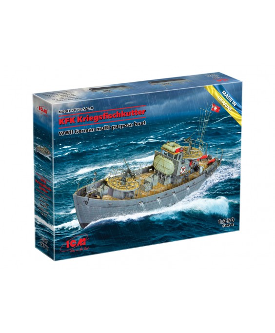 ICM modelis KFK Kriegsfischkutter 1/350