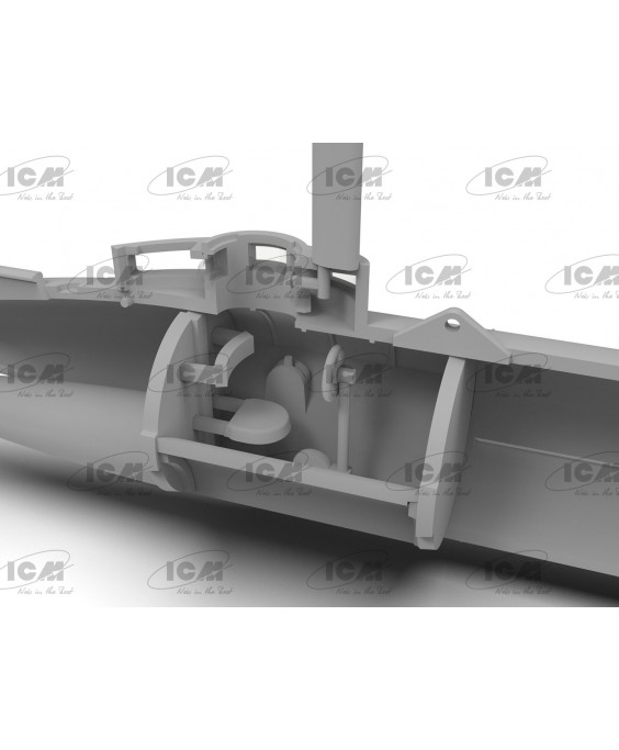 ICM modelis U-Boat Type ‘Molch’ 1/72